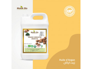 Malak bio huile d'argan cosmétique 100% pure certifié bio en vrac