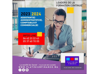 Formation Cadre - Assistante comptable Administrative - Commerciale