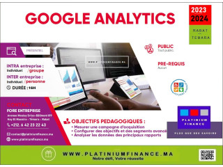 Formations continue Google analytique