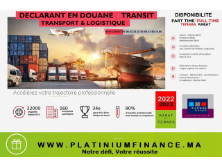Formation cadre - Déclarant en douane-Commerce -Douane-Transit