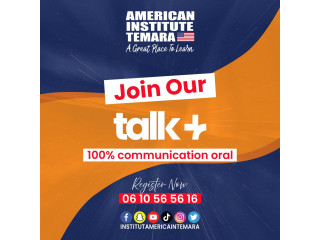 - Talk+ Apprendre l'anglais de Communication 100% Orale