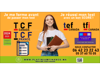FORMATION CADRE Nos formations Test TEF - TCF - Canada - France -TFI
