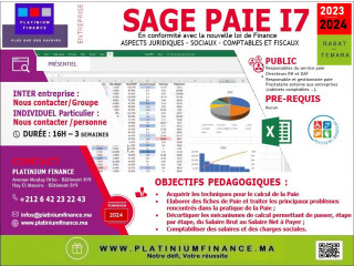 Formation - Sage Paie i7 Pour RH- HRBP