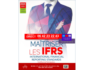 Formation MAITRISER LES NORMES IAS - IFRS