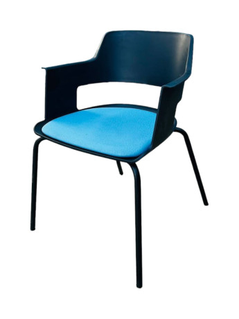 chaise-cappa-avec-4-pieds-en-metal-tissu-bleu-big-1