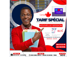 Formations individuelle Présentielle Ligne -TCF -TEF canada TCF Québec - France