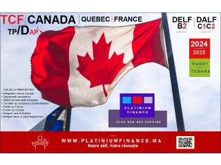 COURS DE PRÉPARATION AU TEF CANADA -TCF CANADA -TCF QUEBEC -TEFAQ -TCF France -TP/DAP - DELF -DALF