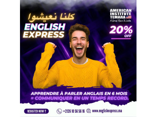 Parlez Anglais en 6 Mois maintenant où jamais !