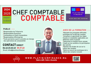 Formation OPERATIONNELLE CHEF(FE) COMPTABLE