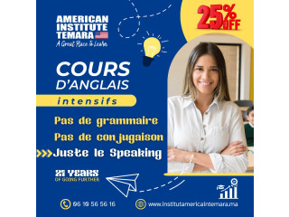 Apprenez l'Anglais autrement avec American Institut Temara