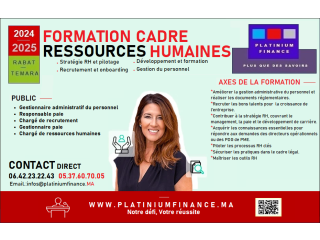 Formation HAUT CADRE - RESSOURCES HUMAINES