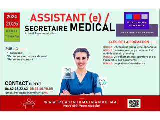 Assistant (e) / Secrétaire MEDICAL