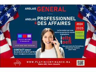 Formation cadre individuelle-groupe- Anglais Général-Professionnel et des Affaires