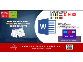 SERVICE DE MISE EN PLACE DETOUT TYPE DE DOCUMENTS