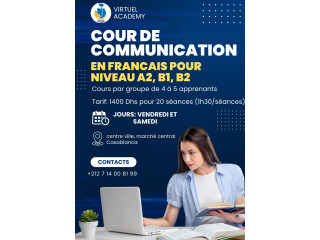 COURS DE SOUTIEN ET DE COMMUNICATION EN FRANCAIS