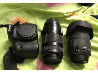 Appareil Photo Canon EOS 60D & 2 Objectifs & Sac